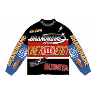 Kaus lengan panjang kustom, kaus sepeda motor trail, Jersey olahraga balap Motocross MX