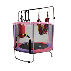 Trampolín de 55 Pulgadas con Logotipo Personalizado para Niños, Diseño de Acero para Saltar en Interiores, para Uso Doméstico, Revendedores/Escuelas, Equipos de Gimnasio OEM/ODM - Product Image 2