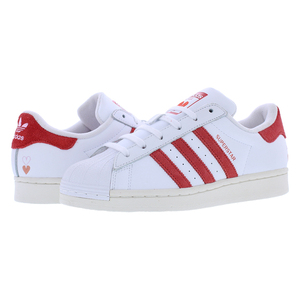Scarpe Adidas Superstar da Donna, Taglia 6.5, Colore: Bianco/Rosso - Product Image 2