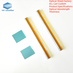 <span class=keywords><strong>Filtre</strong></span> en verre bleu personnalisé 200NM-1100NM pour tiges de guidage de lumière, résistant à la chaleur, pour instruments optiques - Product Image 1