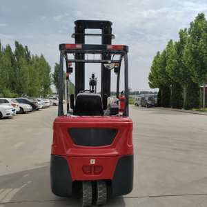 מחיר נמוך מלגזה חשמלי מעלית מעלית סוללה 3 מ '-7 מ' שלושה גלגל מלגזה 1 קיבולת טון 1070 מ "מ אורך מזלג 122 מ" מ רוחב מזלג - Product Image 5