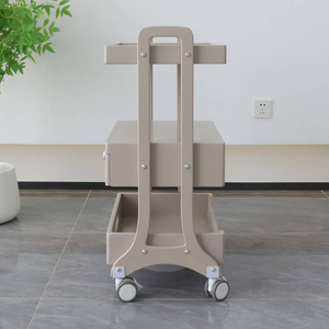 Multi-layer Beauty Salon <b>Trolley</b> with <b>Drawer</b> & Cabinet Mobile Rolling Storage Cart Spa Tool Cart for Hair Salon Beauty Shop - Product Image 3