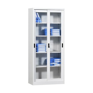 Archivero Con 2 Puertas Para Oficina Almacen,Gabinete Organizador Con Cerradura Y Estantes,Moderno Guardado Archivo De Multiuso - Product Image 3