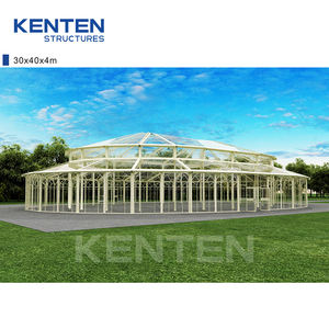 Salle de réception de mariage <span class=keywords><strong>mobile</strong></span> KENTEN, bâtiment en verre, salle de mariage, structure de sol de mariage portable - Product Image 5