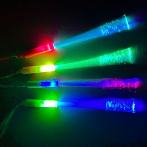 DAMAI Modern Fiber Optic Glow LED <b>Light</b> up Wand Bulk Flashing <b>Sticks</b> Included Batteries Eco-Friendly Birthday Party Halloween - Product Image 2