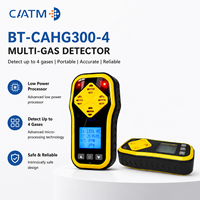 Detektor Gas Multi Portabel BT-CAHG300-4 Penganalisis Gas Beracun Industri Detektor Kebocoran Gas Mudah Terbakar dengan Sensor PID IR