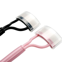VEYES Ensemble de Peignes à Cils Portable Brosses Ventilateur Plat Jetable Manche en Métal Cristal Nylon Plastique Outil de Maquillage Outil de Beauté quantité minimale de commande 50pcs