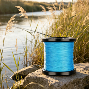 Offre Source Premium Orange Vif 0.6 #   8x Ligne <span class=keywords><strong>de</strong></span> pêche tressée 1000M, parfaite pour lancer, ultra-silencieuse, tressage professionnel - Product Image 5