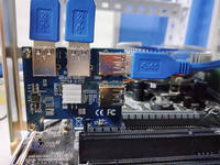 Ugreen — carte d'extension PCI-E, 1 à 4 ports USB 3.0, convertisseur rapide, adaptateur PCIe X1 Riser