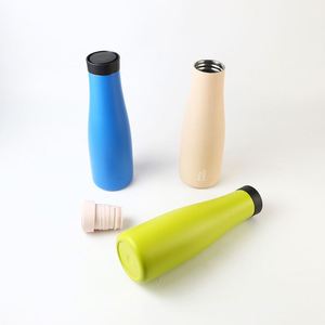 Minimalist Matte Insulated Stainless Steel Water <b>Bottle</b>, Double Wall Vacuum <b>Thermos</b> Flask, Leak Proof Travel <b>Bottle</b> - Product Image 2