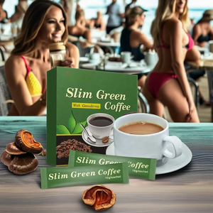 <span class=keywords><strong>Caffè</strong></span> Istantaneo al Ginseng Verde Formula Dimagrante con Erbe Naturali e Ganoderma Etichetta Privata - Product Image 2