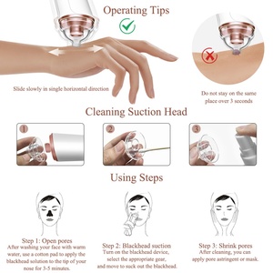 Extracteur Électrique de Points Noirs et d'Acné Pas Cher avec Kit d'Outils d'Aspiration Faciale – Appareil de Beauté pour l'Élimination des Points Noirs par Aspiration - Product Image 5