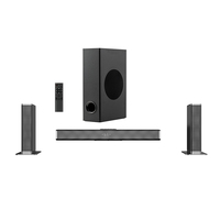 Barre de son Vofull 5.1, son surround 3D, barre de son sans fil, caisson de basses pour téléviseur, système de cinéma maison, enceintes