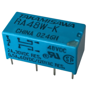 Relé Takamisawa Ra48w K 48Vdc DPDT 2A 30Vdc Res 0.5A 60Vdc 120Vac Res - Product Image 2
