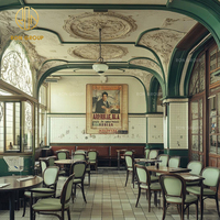 Banquette en cuir, banquette, banquette, banquette, banquette, banquette, banquette, ensemble de meubles ronds pour hôtels commerciaux et restaurants