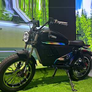 Bicicleta de Montaña de Diseño Estadounidense, 120KM/H, Súper Rápida, Motor Trasero de 3000W de Alta Potencia, Batería de Litio de 60V, Aluminio - Product Image 4