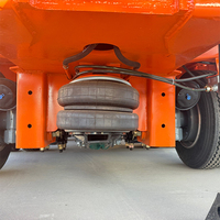 Semi-remorque surbaissée Luyi à 10 essieux avec suspension pneumatique extensible, levage et direction