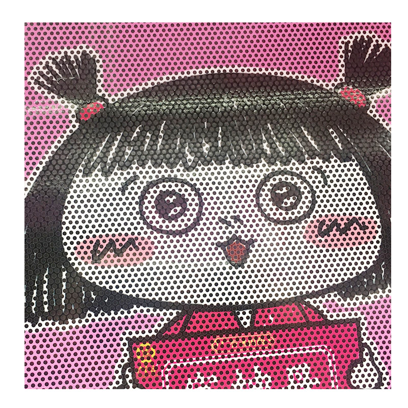 Один из способов видения наклейки, наклейки на окно, который соответствует стандартам США