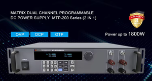 MATRIX Factory Direct <b>Sales</b> Dual Channel Programmable Adjustable Regulated DC <b>Bench</b> Switching Power Supply 20A 3-Year Warranty - Product Image 2