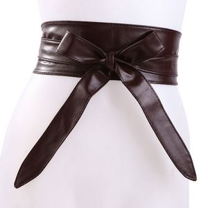 Ceintures élastiques colorées <span class=keywords><strong>pour</strong></span> <span class=keywords><strong>robe</strong></span> large Corset ceintures femmes <span class=keywords><strong>ceinture</strong></span> avec gros nœuds bandes de taille Corset accessoires coréen <span class=keywords><strong>bleu</strong></span> <span class=keywords><strong>marine</strong></span> - Product Image 5