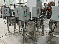Mélangeur électrique double couche mobile pour pâte cosmétique liquide, fabriqué en usine