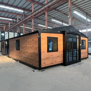 Villa en acier antisismique de 40 pieds personnalisée maison mobile préfabriquée de luxe en conteneur avec 3 ou 4 chambres à coucher pour les écoles et les centres commerciaux prêts à la vente - Product Image 6