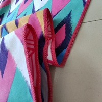 Double-Sided Printed Eco-Friendly Quick-Dry Beach Towel Bulk Wholesale with Logo for Promotional Custom Use
