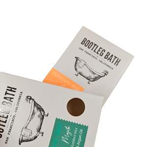 화장품 미용 제품을위한 맞춤형 크래프트 접는 상자 콘택트 렌즈 매니큐어 에센셜 오일 목욕 크림 엠보싱 - Product Image 3