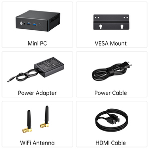 มินิพีซี Ryzen 9 7940HS แรม 64GB DDR5 ฮาร์ดดิสก์ SSD 1TB กราฟิกการ์ด <span class=keywords><strong>Radeon</strong></span> 780M รองรับ WiFi 6 แสดงผล 4K ได้สามจอ คอมพิวเตอร์ตั้งโต๊ะเล่นเกมขนาดเล็ก ระบบปฏิบัติการ Windows 11 - Product Image 5