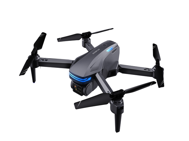 Beginner-Friendly GPS Folding Aerial Quadcopter/UAV with 5G WiFi Electric Power Follow Me Feature for Outdoor Use
