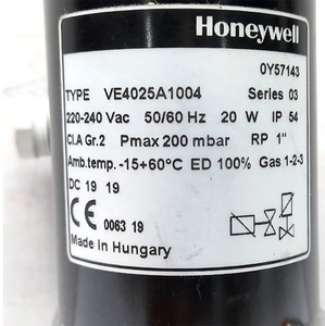 โซลินอยด์แก๊ส EV 25.3 200mb 220-240v สำหรับควบคุมอุตสาหกรรม รุ่น VE4025A1004 VE4025A1053 VE4025A1210T - Product Image 5
