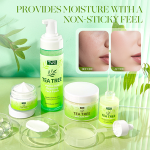 Set de Cuidado Facial TWG RTS Anti Acné con Árbol de Té, Suero Facial Blanqueador, Crema Hidratante, Limpiador Facial de Limpieza Profunda, Set de Cuidado de la Piel con Árbol de Té - Product Image 4