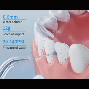 Oral Irrigator IPX7 h2ofwater su çekme iplik kürdan diş temizleyici kablosuz diş duşu Jet Pick diş diş Irrigator