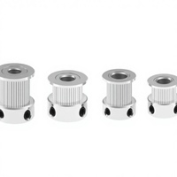 Polea de Sincronización de Plástico de Alta Calidad Marca TTR GT2/2GT, Ancho de Correa de 50 mm, Polea de Accionamiento Sincrónico OEM con 10 Años de Garantía para 3D