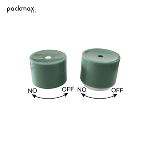 Twist-to-Open Dispensing <b>Plastic</b> Cap – 24/410 Screw Closure for Cosmetic Tubes, PE/PET <b>Containers</b>, Customizable - Product Image 2