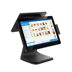 LAIWIIT Top Selling All In One Restaurant Pos System With Printer Scanner And Cash Drawer Android Pos Terminal