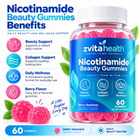 Gummies de beauté à la nicotinamide sous marque privée, Gummies de collagène OEM pour la santé de la peau et le soutien quotidien du bien-être