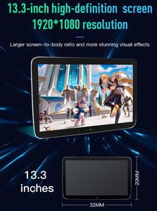 Système de divertissement arrière Android pour <span class=keywords><strong>Mercedes</strong></span> Benz GLS GLE E200 E260 E300 13,3 pouces Full HD 1920x1080 résolution - Product Image 3