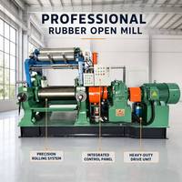 Machine à mélanger le caoutchouc professionnelle Jinfan 30kW à haute sécurité avec système de freinage d'urgence pour la fabrication de tuyaux industriels