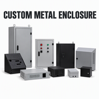 Boîtier en tôle sur mesure, coffret métallique, châssis, boîtier électronique, boîtier en aluminium ou en acier, fabrication OEM, boîtier de terminaison