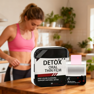 Tiras Orales para Pérdida de Peso para Mujeres, Vitaminas Bioticas Detox y de Belleza en una Película de Disolución Rápida - Product Image 3