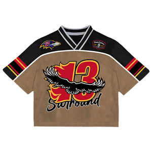 <b>Top</b> Ranking Men's Casual Hip Hop T-shirts Spandex/Polyester Knitted 200g Digital Printing Quick Dry OEM Service Custom <b>Patchwork</b> - Product Image 6