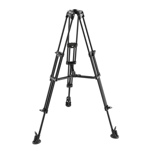 Trépied vidéo professionnel en aluminium <span class=keywords><strong>E</strong></span>-<span class=keywords><strong>IMAGE</strong></span> EK780, conception à deux étages, panoramique/inclinaison continue, capacité de charge de 6 kg, pour caméras à bulle - Product Image 4