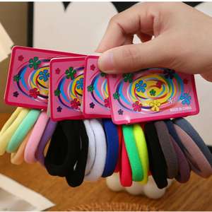 ยางรัดผมไนลอนหลากสี ขนาด 5 ซม. 72 ชิ้น/แพ็ค ยี่ห้อ IFOND เป็นมิตรกับสิ่งแวดล้อม แบบกลางๆ  พร้อมการ์ดปรับแต่งได้ เหมาะสำหรับผู้หญิงใช้ในชีวิตประจำวัน - Product Image 5