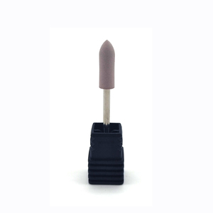 Long Bullet Silicone Polisher Nail <b>Drill</b> <b>Bit</b> for Pedicure Polish Manicure Electric Nail File Accessory - Product Image 5