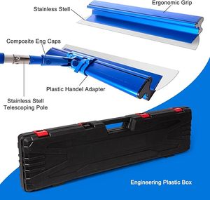 10 "24" 32 "với phần mở rộng cực <span class=keywords><strong>scraper</strong></span> thay thế lưỡi và điều chỉnh góc chủ nhôm xử lý vách thạch cao skimming <span class=keywords><strong>Blade</strong></span> Set - Product Image 5