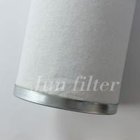 Élément filtrant coalescent CC3308, cartouche de filtration pour la séparation gaz-liquide, pour la filtration du gaz naturel, de l'air comprimé et du gaz combustible