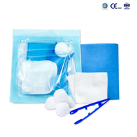 Consommables médicaux directs d'usine, kit de pansements chirurgicaux, boîtes de pansements de qualité pour les hôpitaux