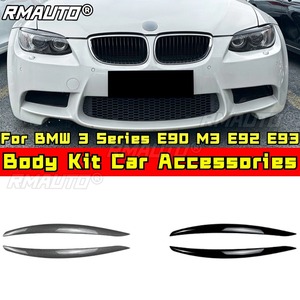 สำหรับ BMW ซีรีส์ 3 E90 M3 E92 E93 ไฟหน้าอัตโนมัติ ฝาครอบไฟหน้า คิ้วไฟหน้า ตกแต่งไฟหน้า แต่งรถ อุปกรณ์ตกแต่งรถยนต์ - Product Image 1