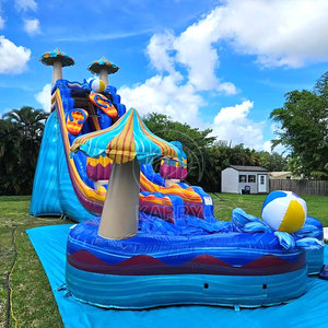 Parque Acuático <span class=keywords><strong>Inflable</strong></span> Comercial para Alquiler, Interior/Exterior, con Forma <span class=keywords><strong>de</strong></span> <span class=keywords><strong>Hongo</strong></span>, Castillo Hinchable, Piscina Extra Grande para Adultos, Garantía <span class=keywords><strong>de</strong></span> 3 Años - Product Image 6